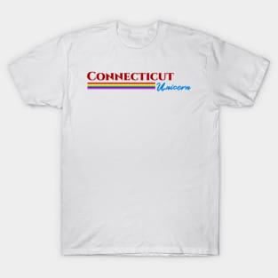 Connecticut Unicorn Gift T-Shirt